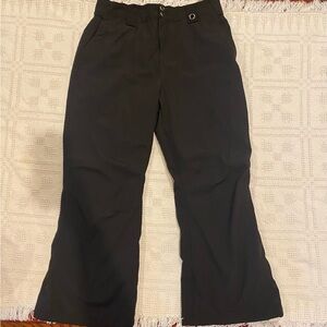 Gerry Women’s Size XL Black Ski Snow Pants Fleece Lined Water Resistant Comfy